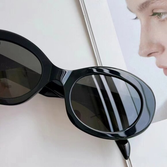 Celine oval frame sunglasses - Picture 3 of 5